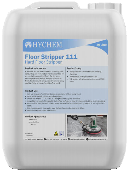 Hychem | floor stripper housekeeping picture